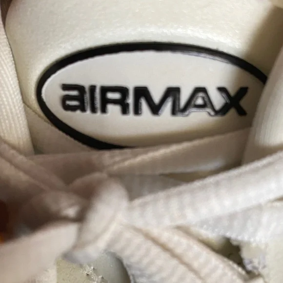 Nike Air Max White, black and blue Sneakers size 9.5 - Picture 12 of 12